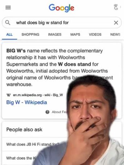 Big W name meaning