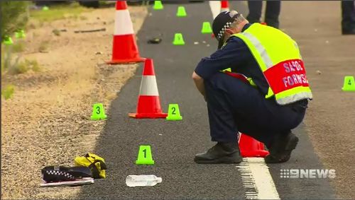 South Australia cyclist hit run crash