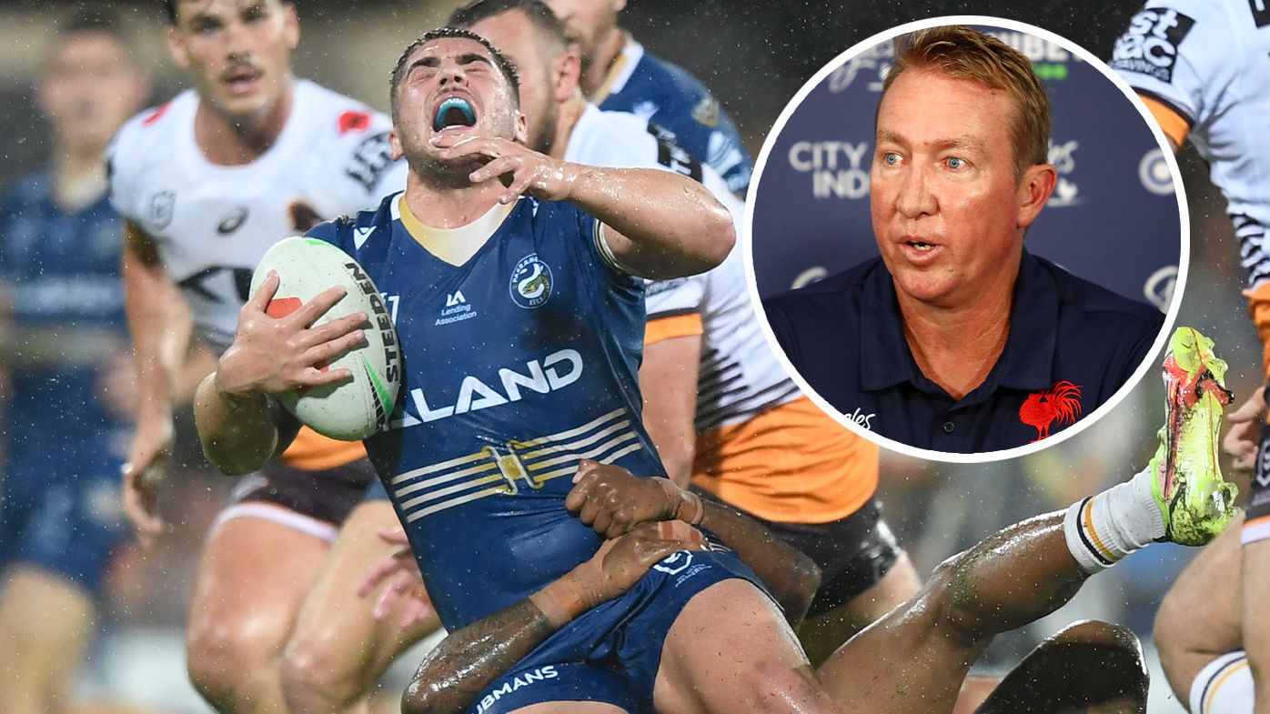 'We've gone too far': Roosters coach Trent Robinson calls for calm amid hip-drop saga 