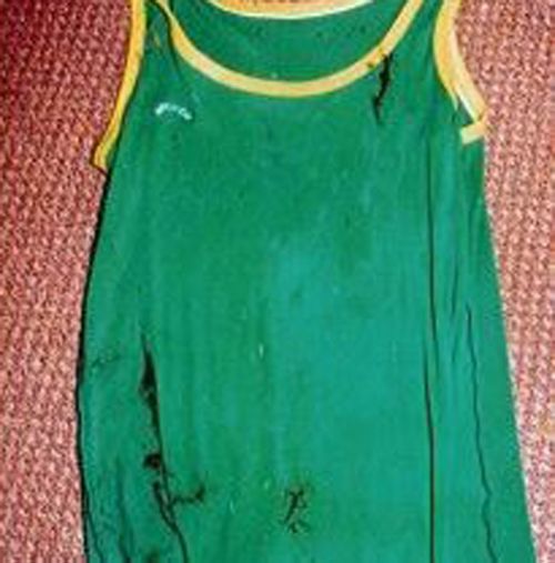 A piece of clothing the attacker was wearing for one of the offences. (Supplied/NSW Police)