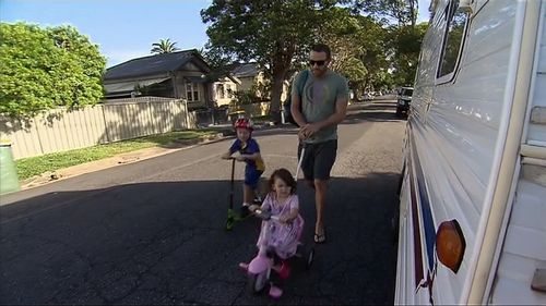 A neighbour, Jason, was surprised to hear of the attack. He walks past the property with his young children every day. (Channel Ten News)