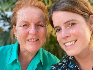 Princess Eugenie and mother