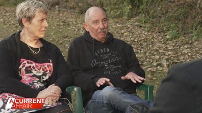 The Gap residents, Sue and Michael Clark, are fed up with the bat problem in their suburb.