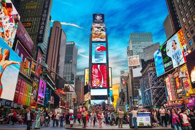 1. Times Square in New York City, New York