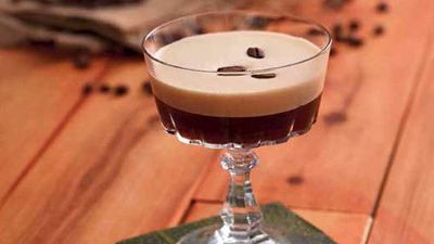 Recipe: <a href="http://kitchen.nine.com.au/2016/05/05/15/36/espresso-martini" target="_top">Espresso tequila martini</a>