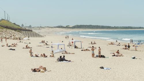Hot air is expected to linger over New South Wales and the Australian Capital Territory throughout the week.