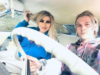 Aaron Carter splits with fiancee Melanie Martin