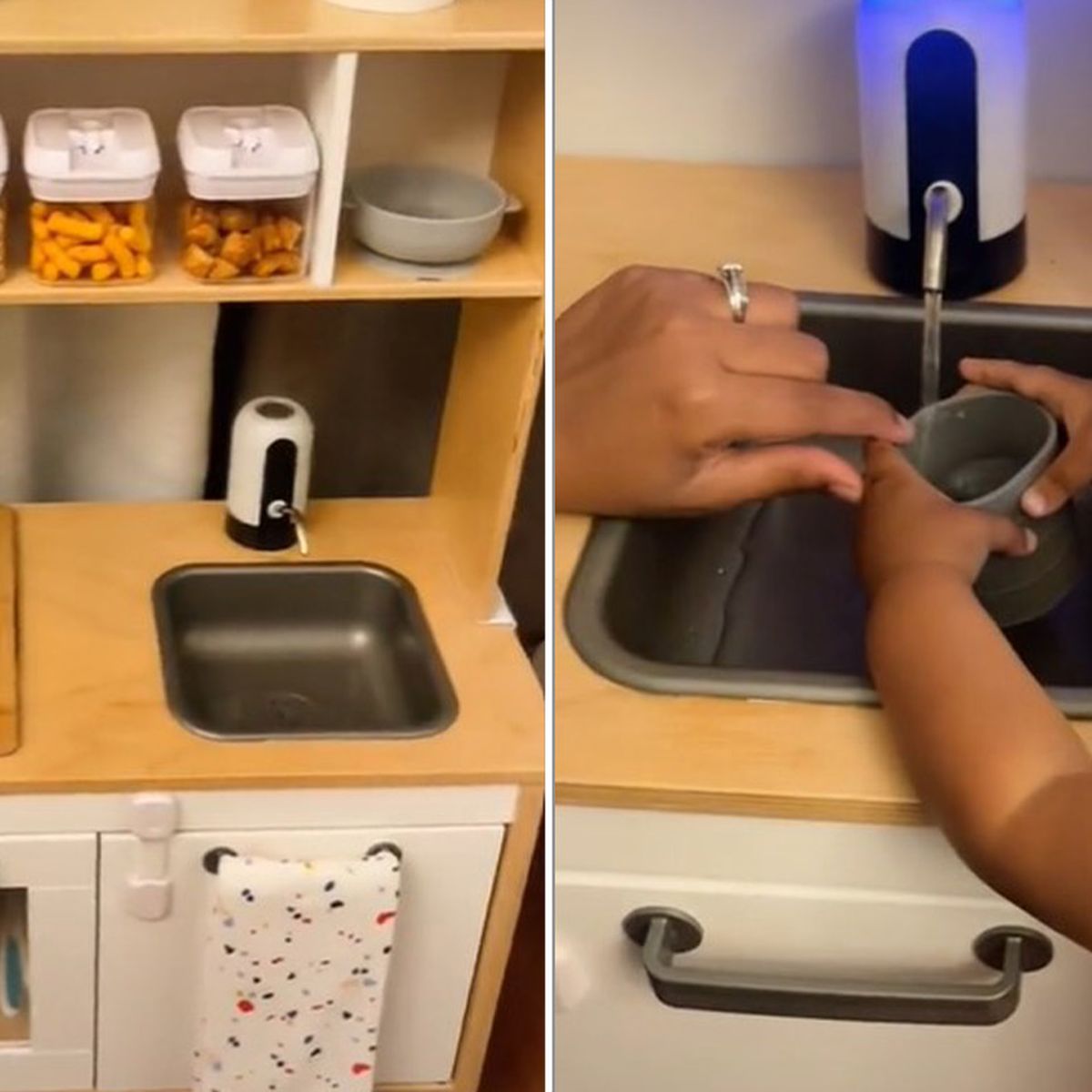 Fully functional IKEA kitchen hack! How to create a running water