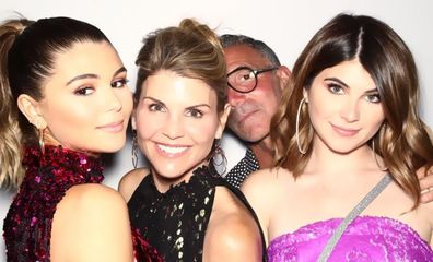 Lori Loughlin, Mossimo Giannulli, Isabella Giannulli and Olivia Jade Giannulli 