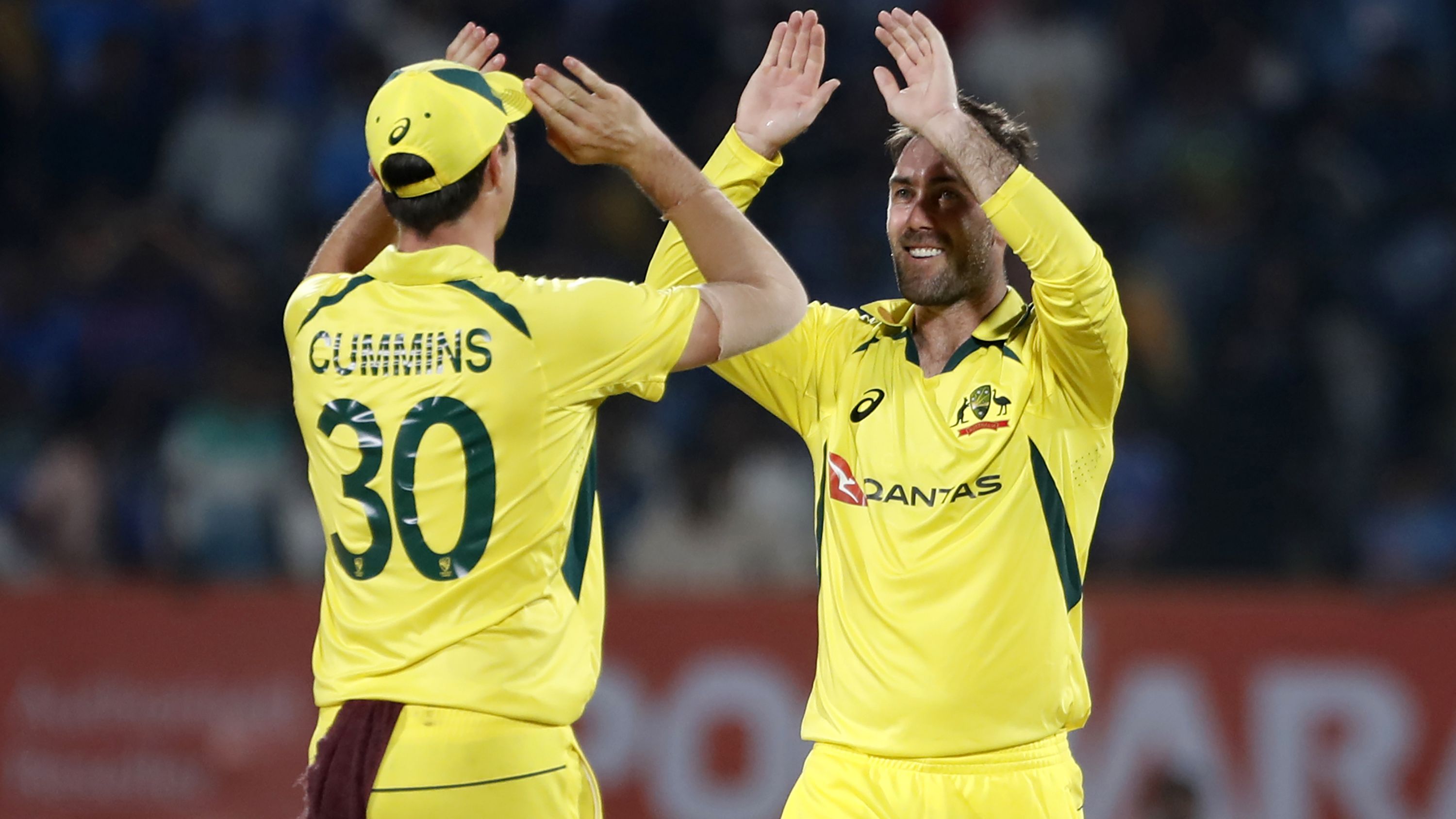 Glenn Maxwell rescues Aussies again to score much-needed win in World Cup warm-up match