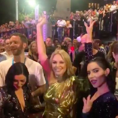 Kylie Minogue and The Veronicas