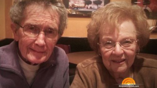 Elderly couple fall in love after 50 years apart