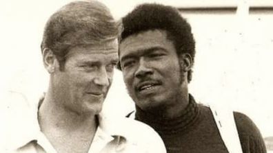 Roger Moore and Tommy Lane