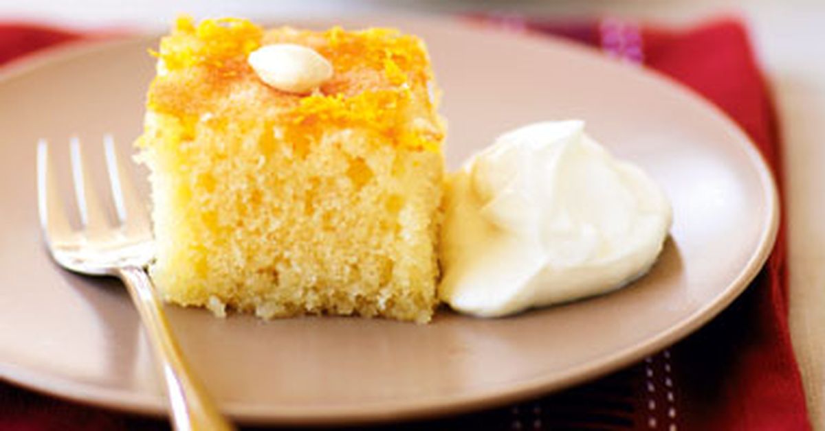 Semolina and almond cake - 9Kitchen
