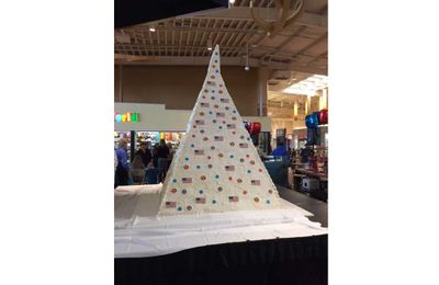 Tallest cake pyramid
