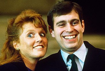 How many children did Prince Andrew have with Sarah Ferguson?