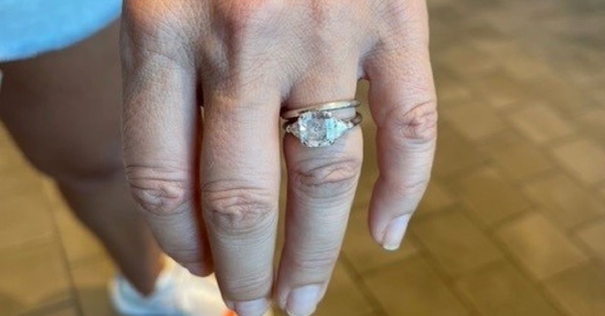 'It's never coming off again' Wife's wedding ring recovered from river