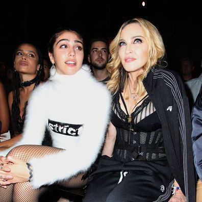 Lourdes "Lola" Leon, daughter of pop icon Madonna, is the new face for The Marc Jacobs' Spring 2021 campaign. Pictured here the two are at the Alexander Wang show,  at New York Fashion Week, 10 September 2016