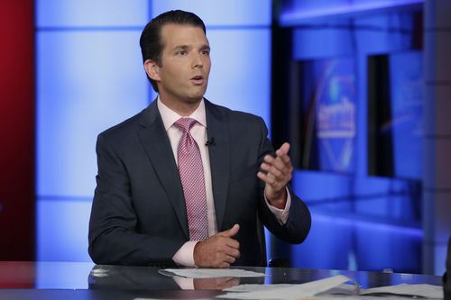 Trump Jr "happy to work with" JS House's intelligence committee (AP Photo/Richard Drew).