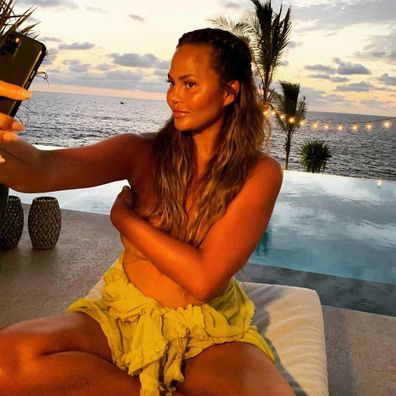 Chrissy Teigen has shared updates with fans of her recovery from breast implant removal surgery.