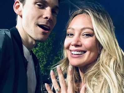 Hilary Duff, Michael Koma, wedding, married, backyard