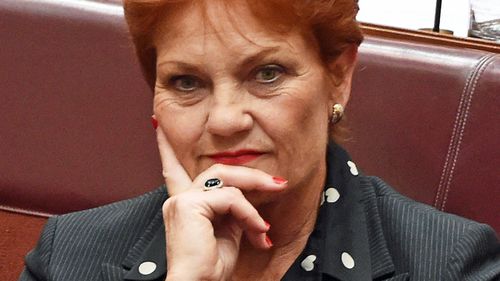 Pauline Hanson. (AAP)