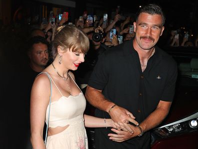 Taylor Swift and Travis Kelce 