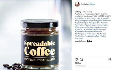 Spreadable coffee is a thing&nbsp;