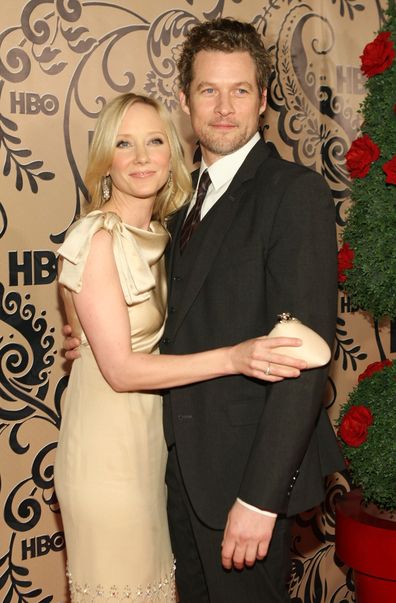 Anne Heche and James Tupper attend HBO's Emmy Awards reception at the Pacific Design Center on September 20, 2009 in West Hollywood, California.