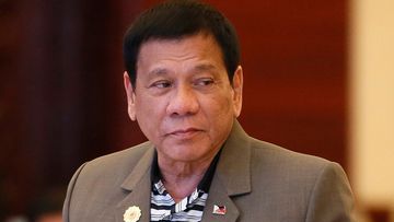 Philippines President Rodrigo Duterte at a summit in Laos on September 6. (AAP)