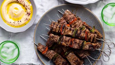 Recipe: <a href="http://kitchen.nine.com.au/2017/10/16/12/28/the-lebanese-plates-not-just-a-beef-skewer" target="_top">The Lebanese Plate's 'not just' a beef skewer</a>