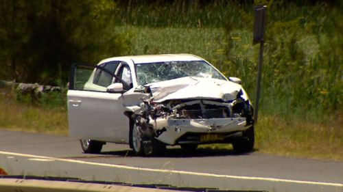 The car was being driven by an 18-year-old man. (9NEWS)
