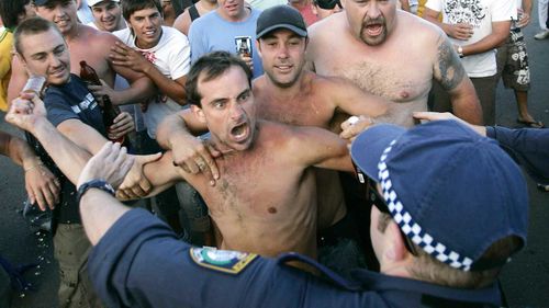 The 2005 Cronulla riots became international news.