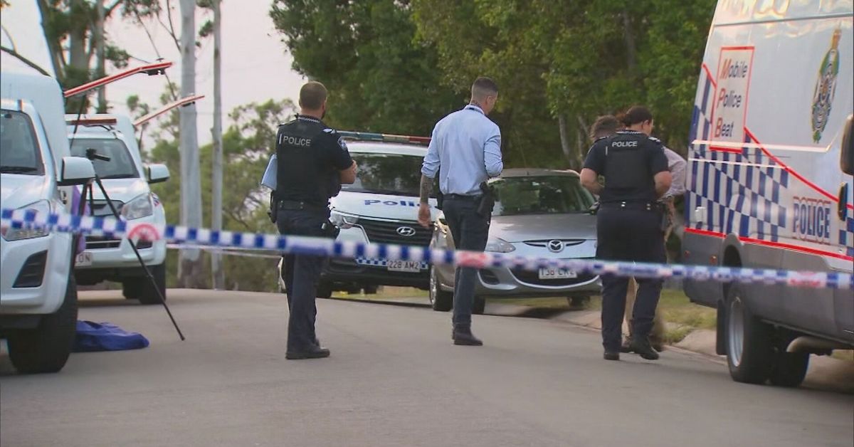 Police hunt dark SUV after man found dead in Logan – 9News