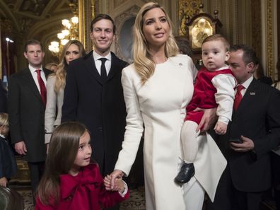 Ivanka Trump, Jared Kushner and their children, 2017