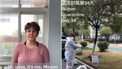 TikTok user Megan Monroe has been sharing videos from inside lockdown in Wuhan, China.