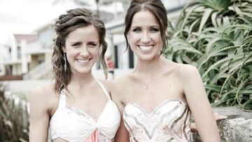 (L-R) Kate Fitzsimons with her sister Nicole