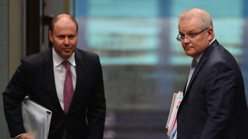 Josh Frydenberg and Scott Morrison say the $60 billion "reporting error" does not mean JobKeeper will be extended.