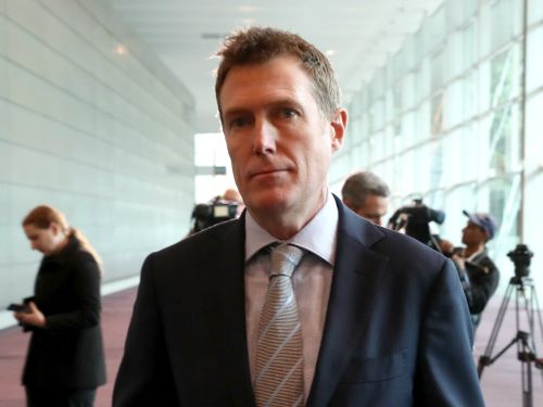 Christian Porter denied the foreign interference bills were directed at China. (AAP)