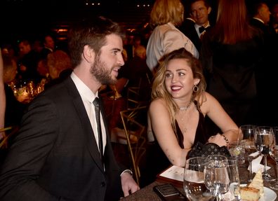 Liam Hemsworth and Miley Cyrus