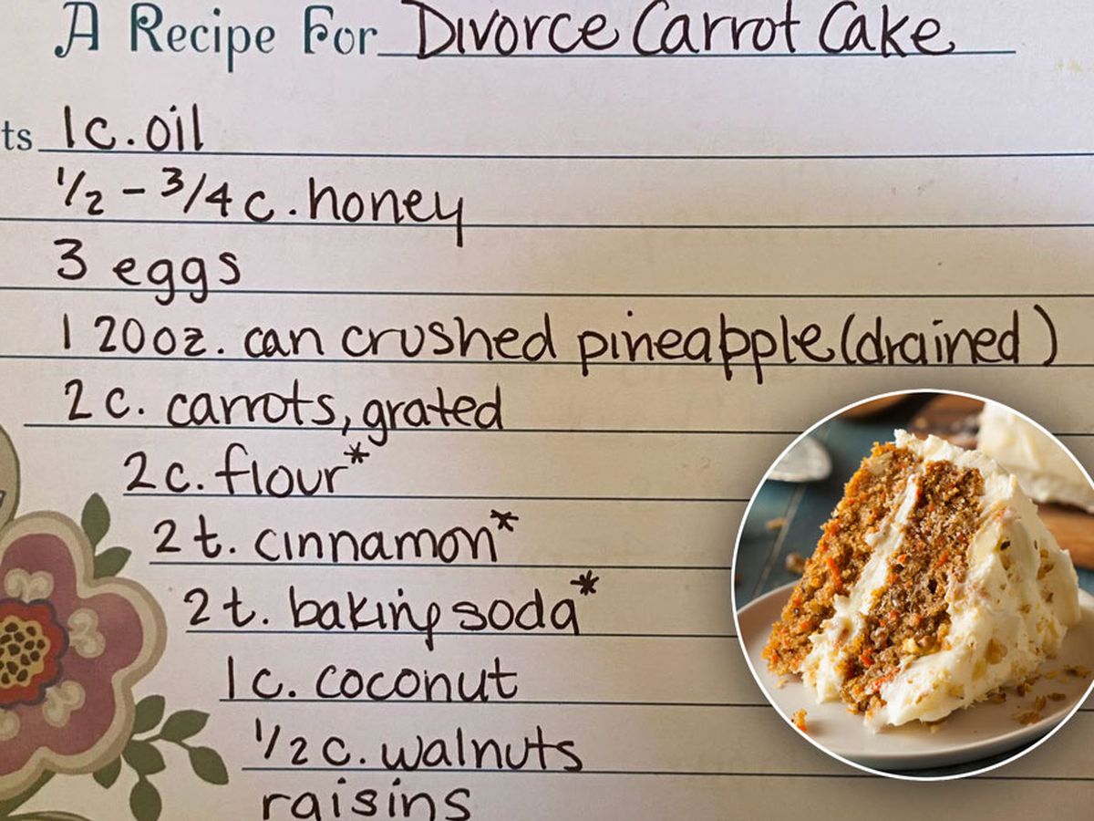 The Viral Divorce Carrot Cake Everyone Is Making 9kitchen