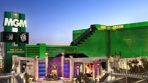 The MGM Grand, home to The Mansion, where high-rollers rub shoulders with the rich and famous. (Supplied).