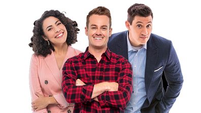 2Day FM hosts Grant Denyer, Ed Kavalee and Ash London