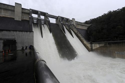 Warragamba Dam is at less than 70 percent capacity. Image: AAP
