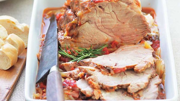 Italian braised pork. Image: Australian Women's Weekly