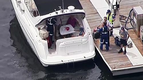 Four injured in boat crash at Sydney marina