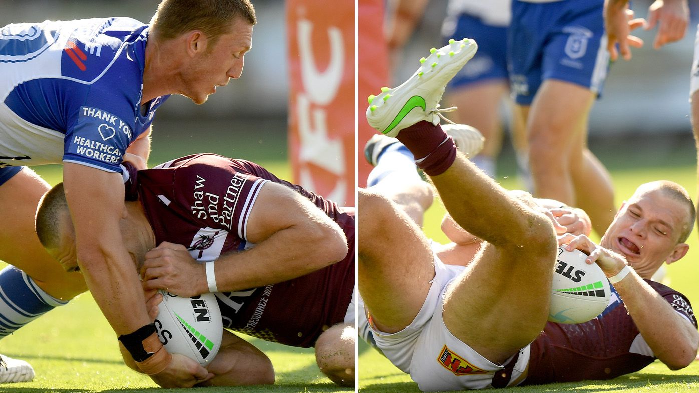 'You're kidding': Manly's win over Canterbury soured by staggering bunker call against 'robbed' Bulldogs