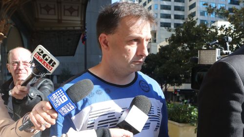 Petrovski did not enter a plea today. Picture: AAP