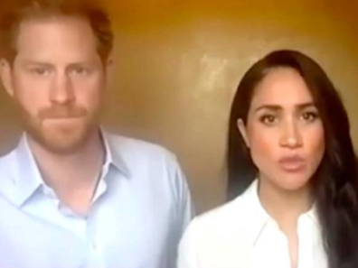 Prince Harry and Meghan talk about racism during online forum.