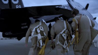 A simulation of pilots boarding Flight 19.